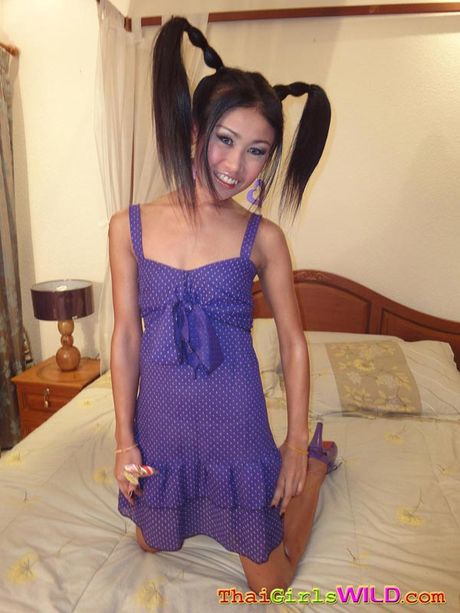 Watch petite body Bun get her pussy pounded before swallowing sperm