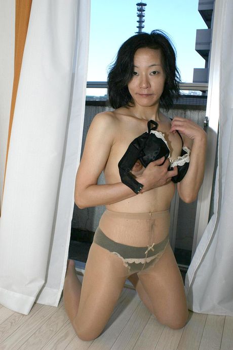 Japanese granny Aya Sakuma sucks cock and gets her pussy teased before riding a hard cock.