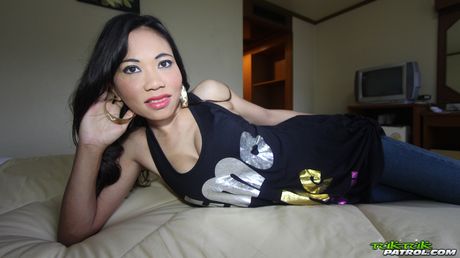 Big titted Asian Nang gets her pussy licked and dicked hard