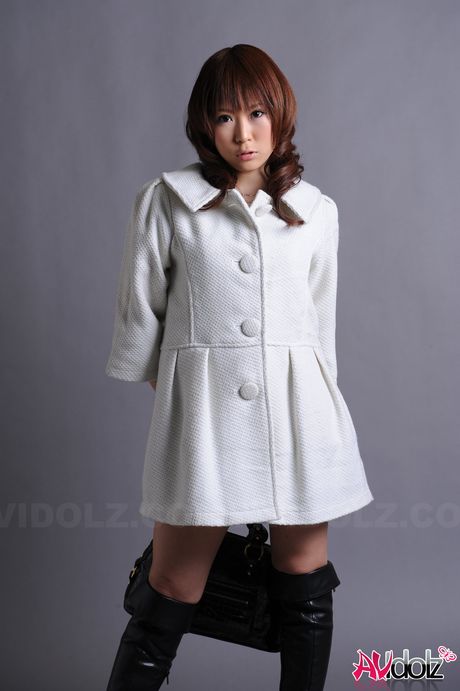 Amazing Japanese babe Yuko Morita strips off and bares her perfect tits and ass