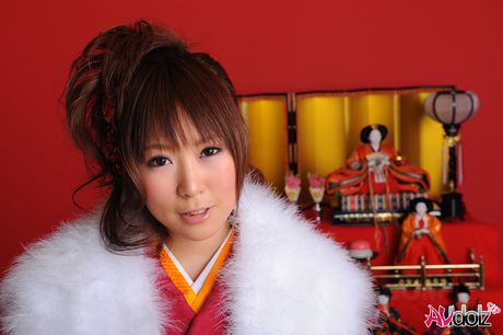 Fantastic Japanese babe Yuko Morita strips and shows her perfect tits and ass