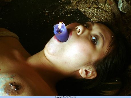 The man is happy to have been able to give her the pleasure of the BDSM scene.